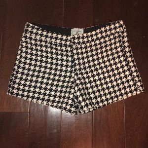 Houndstooth shorts